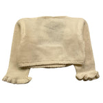 LA STUPENDERIA coprispalle tinta unita Panna per Neonata VCSC06 PANNA LA STUPENDERIA 