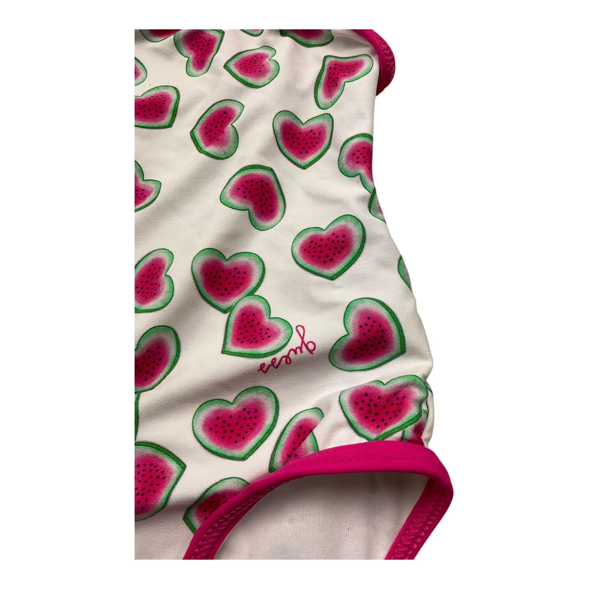 Guess Costume Intero Tinta Unita con Stampe per Neonata A02200MP004 BIANCO GUESS 