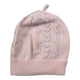 Wedoble Cappello Tinta Unita con Trafori per Neonata V2502307A ROSA WEDOBLE 