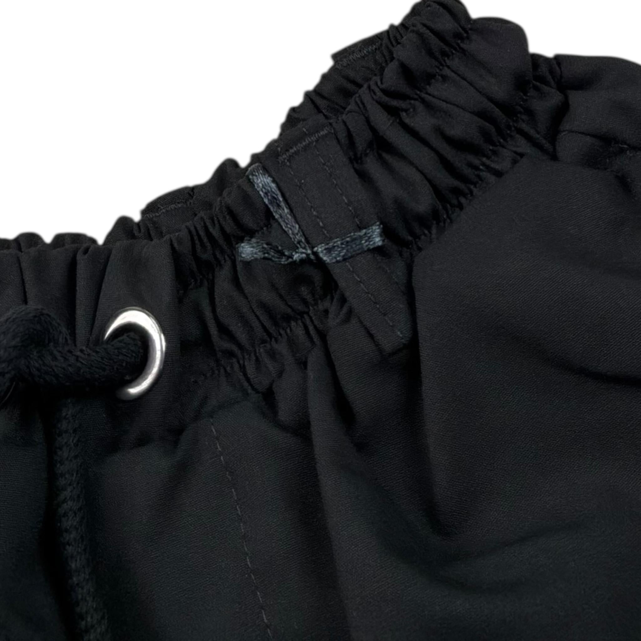 Syst Bermuda Tinta Unita con Elastico In Vita per Neonato BRB5004N NERO SYST 