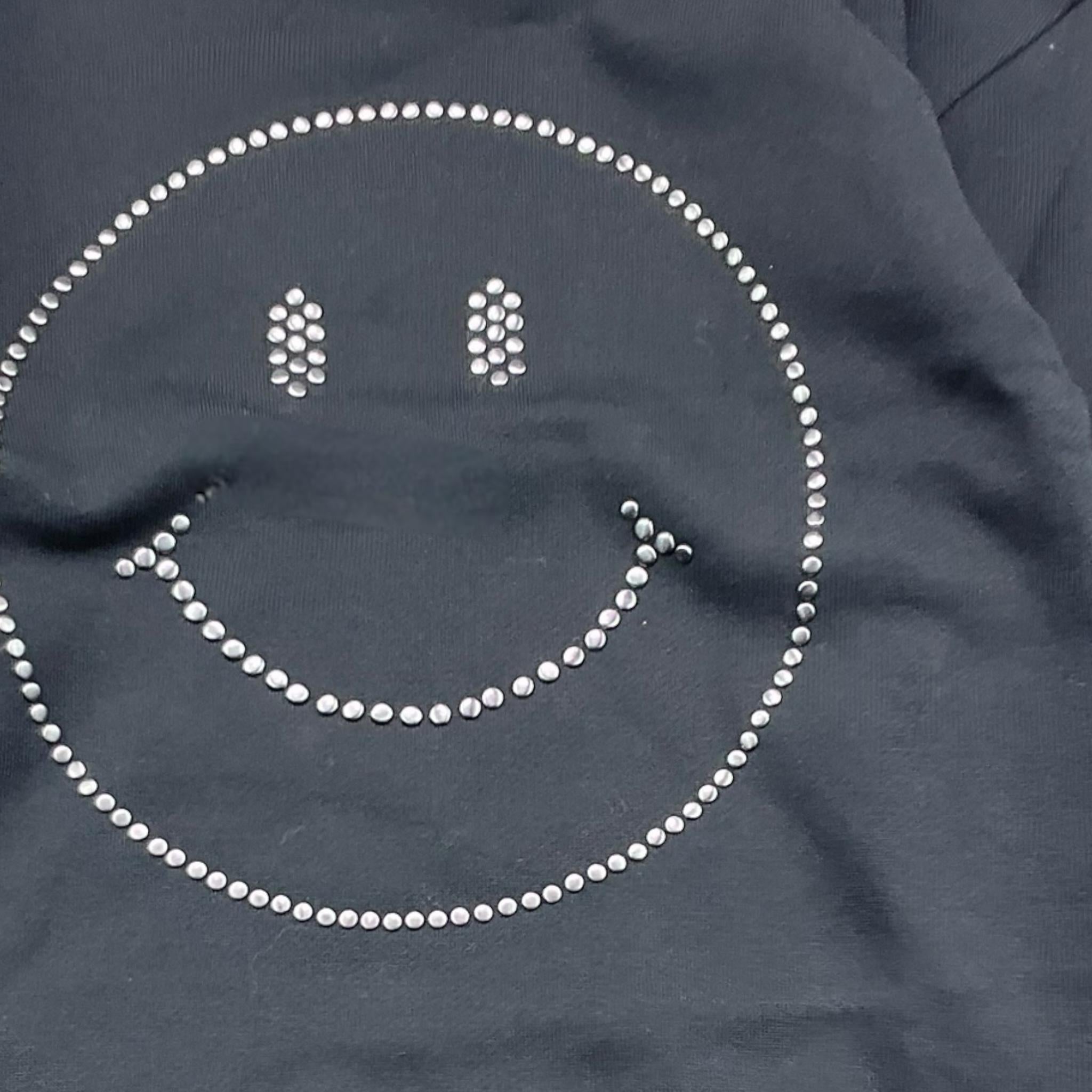 MOSCHINO abito tinta unita in felpa con borchie Nero per Bambina HDV0H6 NERO MOSCHINO 