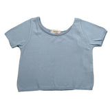Vicolo T-Shirt Girocollo Tinta Unita per Neonata 3146WY00313N AZZURRO VICOLO 