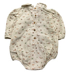 WEDOBLE body camicia manica lunga tinta unita con stampe in contrasto Bianco per Neonata I2409916 BIANCO WEDOBLE 