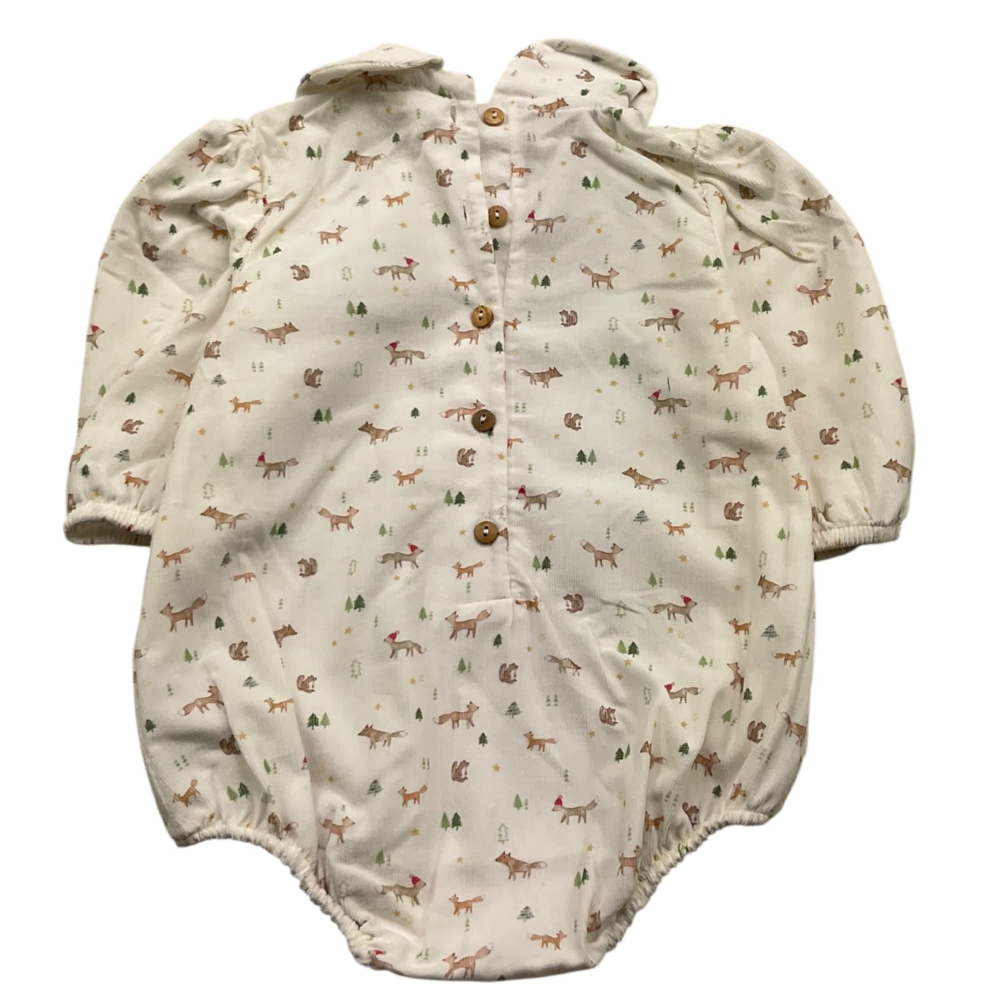 WEDOBLE body camicia manica lunga tinta unita con stampe in contrasto Bianco per Neonata I2409916 BIANCO WEDOBLE 