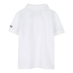 Boss Polo Mezza Manica Tinta Unita per Neonato J52100XX BIANCO BOSS 