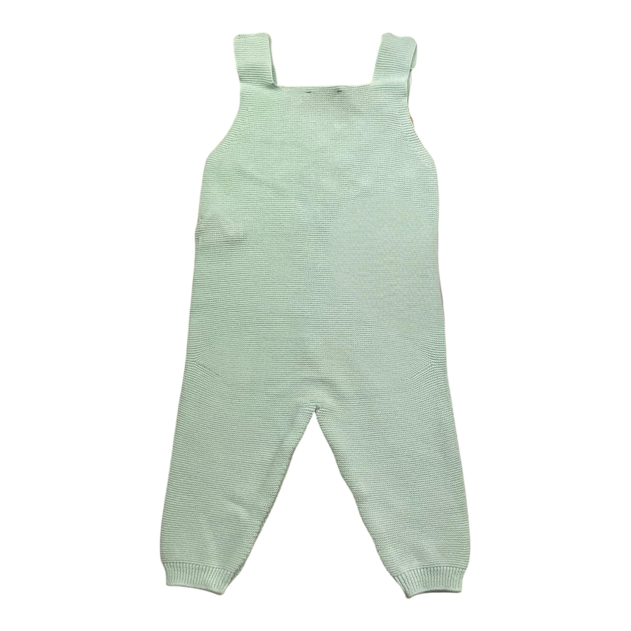 WEDOBLE salopettes tinta unita con stampa stella Verde acqua per Neonato V2208310A VERDE ACQUA WEDOBLE 