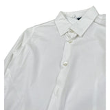 Aletta Camicia Tinta Unita Manica Lunga per Bambino N22097 BIANCO ALETTA 