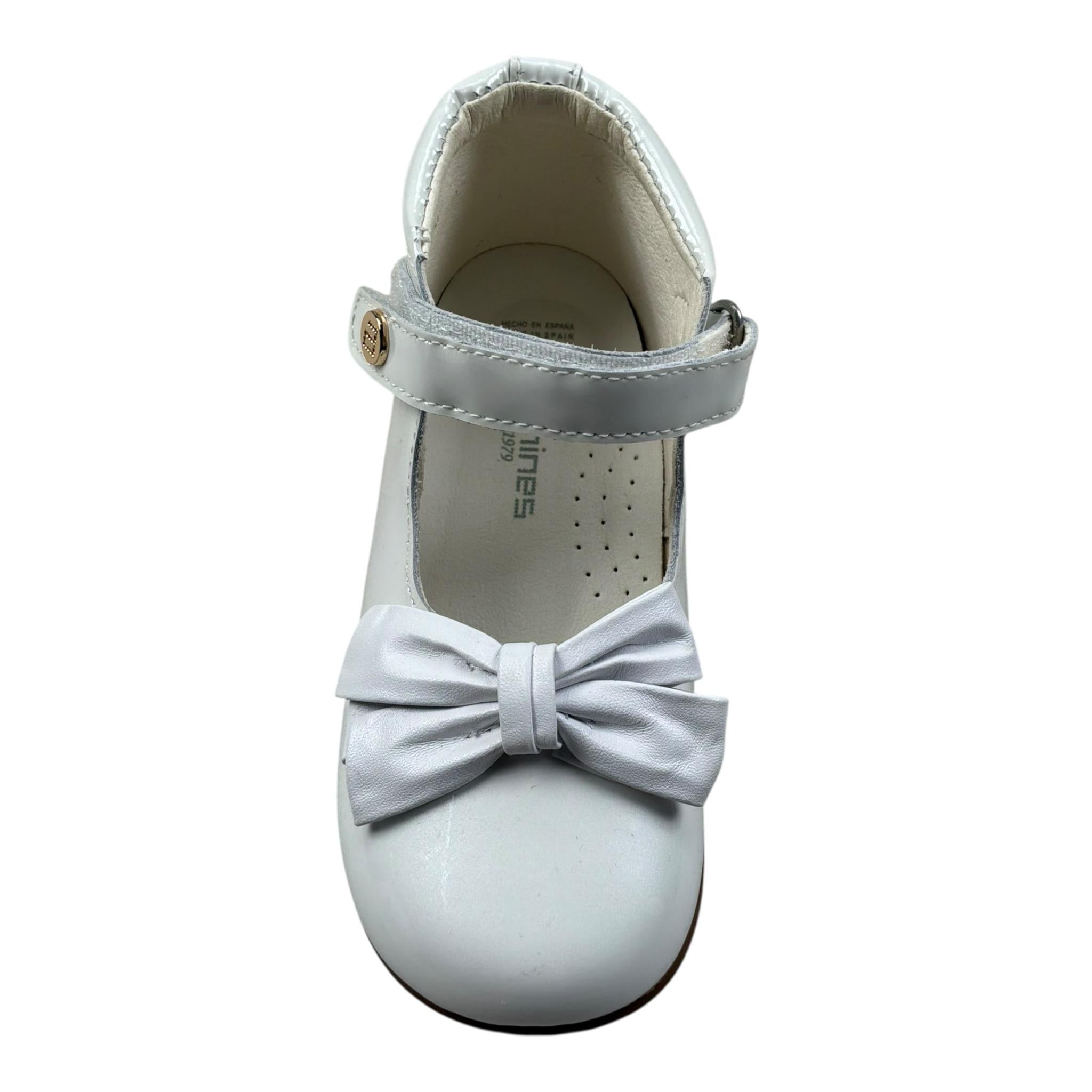 Andanines Ballerina Tinta Unita con Fiocco per Bambina 251192 BIANCO ANDANINES 