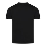 Diesel T-Shirt Girocollo Tinta Unita con Stampa per Bambino J02237 NERO DIESEL 