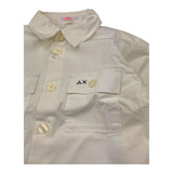 Sun68 Camicia Manica Lunga Tinta Unita per Bambino CPS35313 PANNA SUN68 