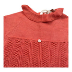 Wedoble Pagliaccetto Mezza Manica Tinta Unita per Neonata V2506305A CORALLO WEDOBLE 