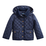 Ralph Lauren Giubbino Tinta Unita con Bottoni E Cappuccio per Bambino 312910983001 BLU RALPH LAUREN 