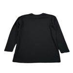 John Richmond Shirt Girocollo Tinta Unita con Stampa per Bambino RBP26021TS NERO JOHN RICHMOND 