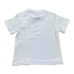 Cesare Paciotti T-Shirt Girocollo Tinta Unita con Stampa per Neonato TSP5165BXX BIANCO CESARE PACIOTTI 
