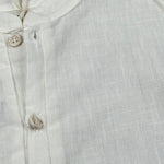 Petit Indi Polo Mezza Manica Girocollo Tinta Unita  per Neonato SS25BK7120XN BIANCO PETIT INDI 