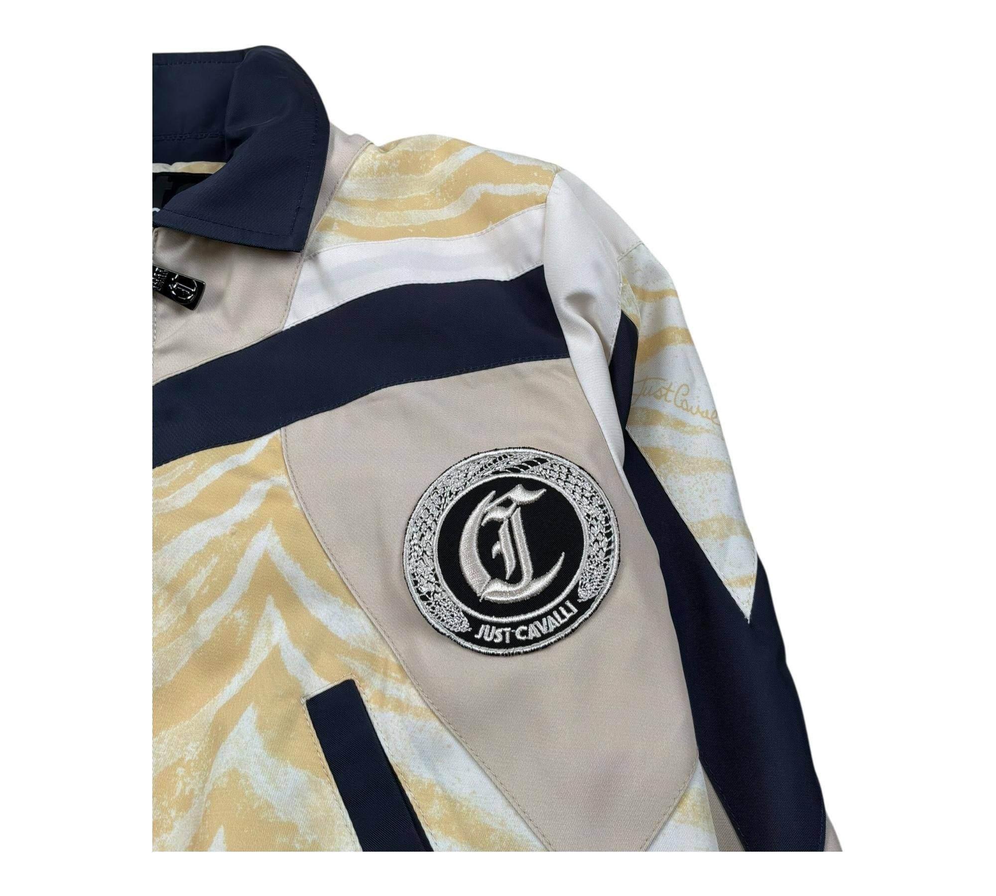 Just Cavalli Giubbino Tinta Unita Stampa Fantasia per Bambino JBP26141GB BRIGE JUST CAVALLI 