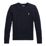 Ralph Lauren Maglia Girocollo Tinta Unita con Logo per Bambino 313901316009 BLU RALPH LAUREN 