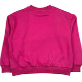 John Richmond Felpa Chiusa Girocollo Tinta Unita con Stampa per Bambina RGP26010FE FUXIA JOHN RICHMOND 
