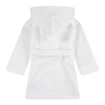 Ralph Lauren Accappatoio Tinta Unita con Stampa per Bambino 9P0188 BIANCO RALPH LAUREN 