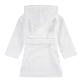 Ralph Lauren Accappatoio Tinta Unita con Stampa per Bambino 9P0188 BIANCO RALPH LAUREN 