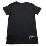JOHN RICHMOND t-shirt girocollo tinta unita con logo Nero per Bambino RBA24048TS NERO JOHN RICHMOND 