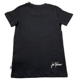 JOHN RICHMOND t-shirt girocollo tinta unita con logo Nero per Bambino RBA24048TS NERO JOHN RICHMOND 