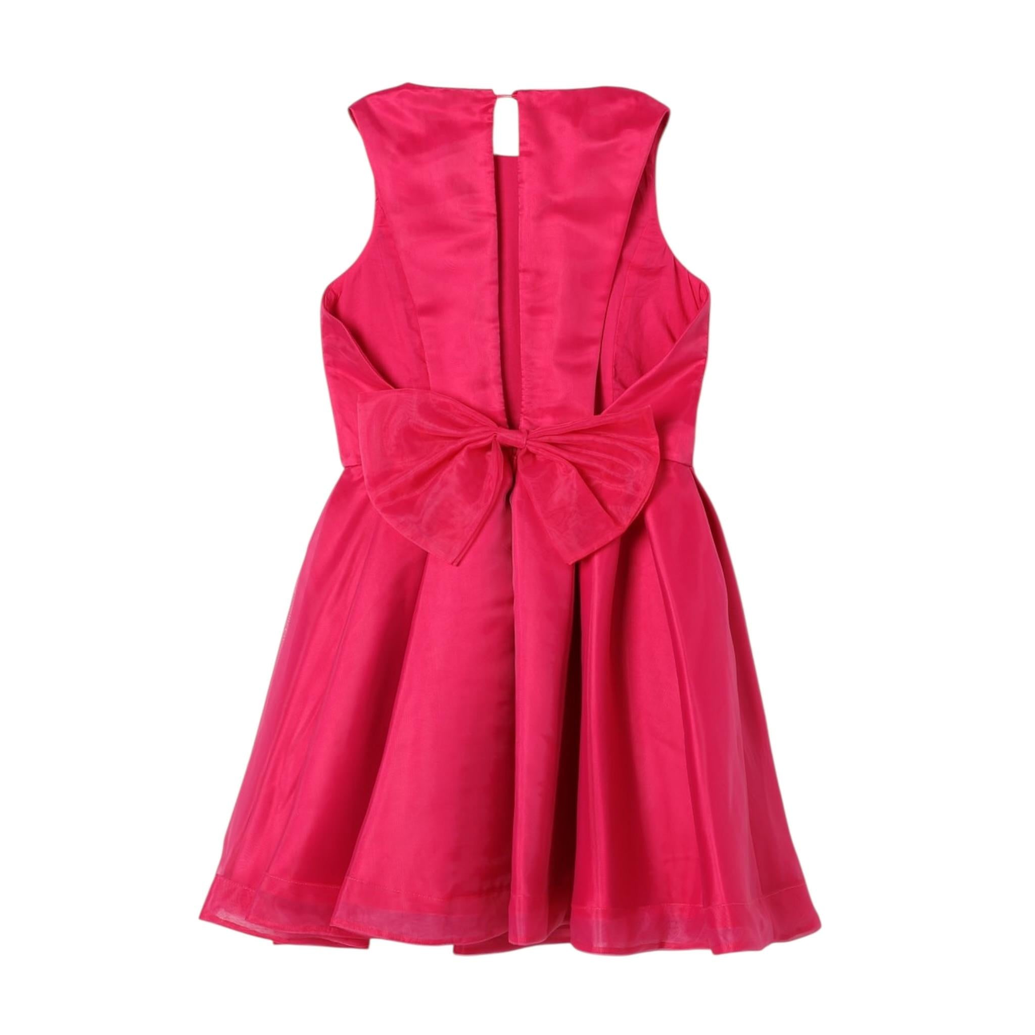 Liu Jo Abito Tinta Unita Giromanica per Bambina GA4167T3857 FUXIA LIU JO 