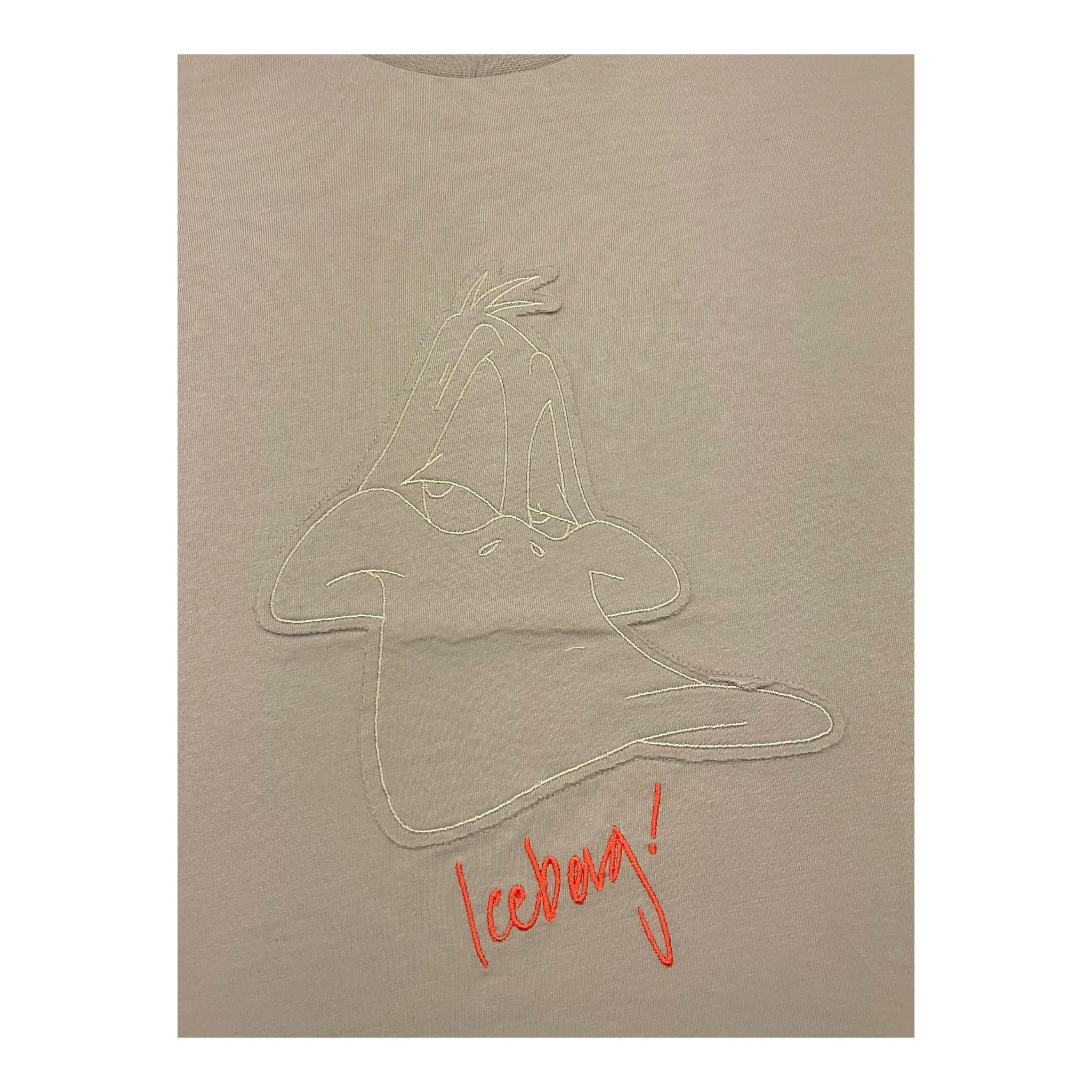 Iceberg T-Shirt Girocollo Tinta Unita per Bambino TSICE5117J FANGO ICEBERG 