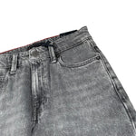 Tommy Hilfiger Jeans Tinta Unita con Girovita Regolabile per Bambino KB0KB09381 GRIGIO TOMMY HILFIGER 