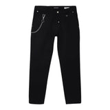 Antony Morato Pantalone Tinta Unita con Girovita Regolabile per Bambino MKTR00228 NERO ANTONY MORATO 