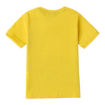 Sarabanda T-Shirt Tinta Unita con Stampa per Neonato 0B114 GIALLO SARABANDA 