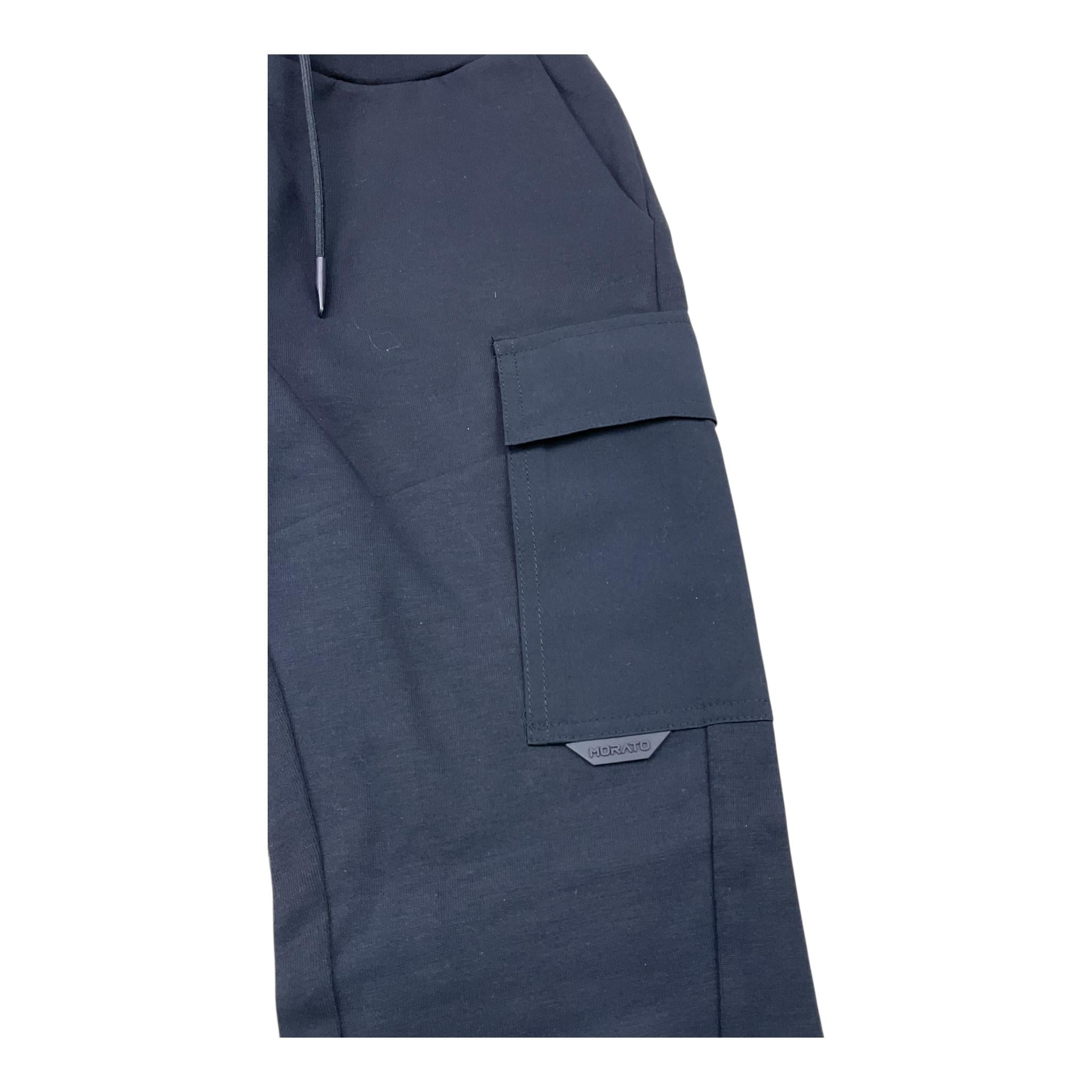 ANTONY MORATO pantalone tinta unita con elastico in vita Blu per Bambino MKFP00250 BLU ANTONY MORATO 