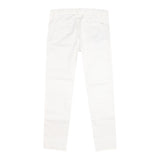 Emporio Armani Pantalone Tinta Unita con Logo per Bambino 3L4PIJG BIANCO EMPORIO ARMANI 