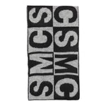 STELLA McCARTNEY sciarpa bicolore con lettere Grigio/nero per Bambino TV0P93 GRIGIO/NERO STELLA McCARTNEY 