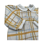 Elisabetta Franchi Tutina Manica Lunga Stampa Fantasia per Neonata ENTU61 PANNA ELISABETTA FRANCHI 