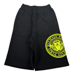 Balmain Bermuda tinta unita con Logo Nero per Bambino BU6S39 NERO BALMAIN 
