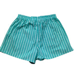 Saint Barth Short Tinta Unita con Elaatico In Vita per Bambina BODY VERDE ACQUA SAINT BARTH 