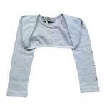 Petit Coprispalle Tinta Unita con Brillantini per Neonata S1213281S BIANCO PETIT 