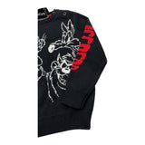 ICEBERG maglia tinta unita girocollo con stampa Nero per Neonato MGICE5314BX NERO ICEBERG 