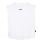 Aspesi Canotta Tinta Unita con Stampa per Bambino S25050TSM7038 BIANCO ASPESI 