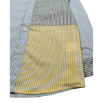 Per Te Camicia Manica Lunga Fantasia A Righe Multicolor per Neonato 33774 MULTICOLOR PER TE 
