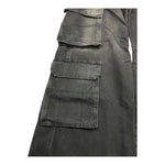 Diesel Jeans Modello Palazzo con Tasconi per Bambina J01725XX NERO DIESEL 