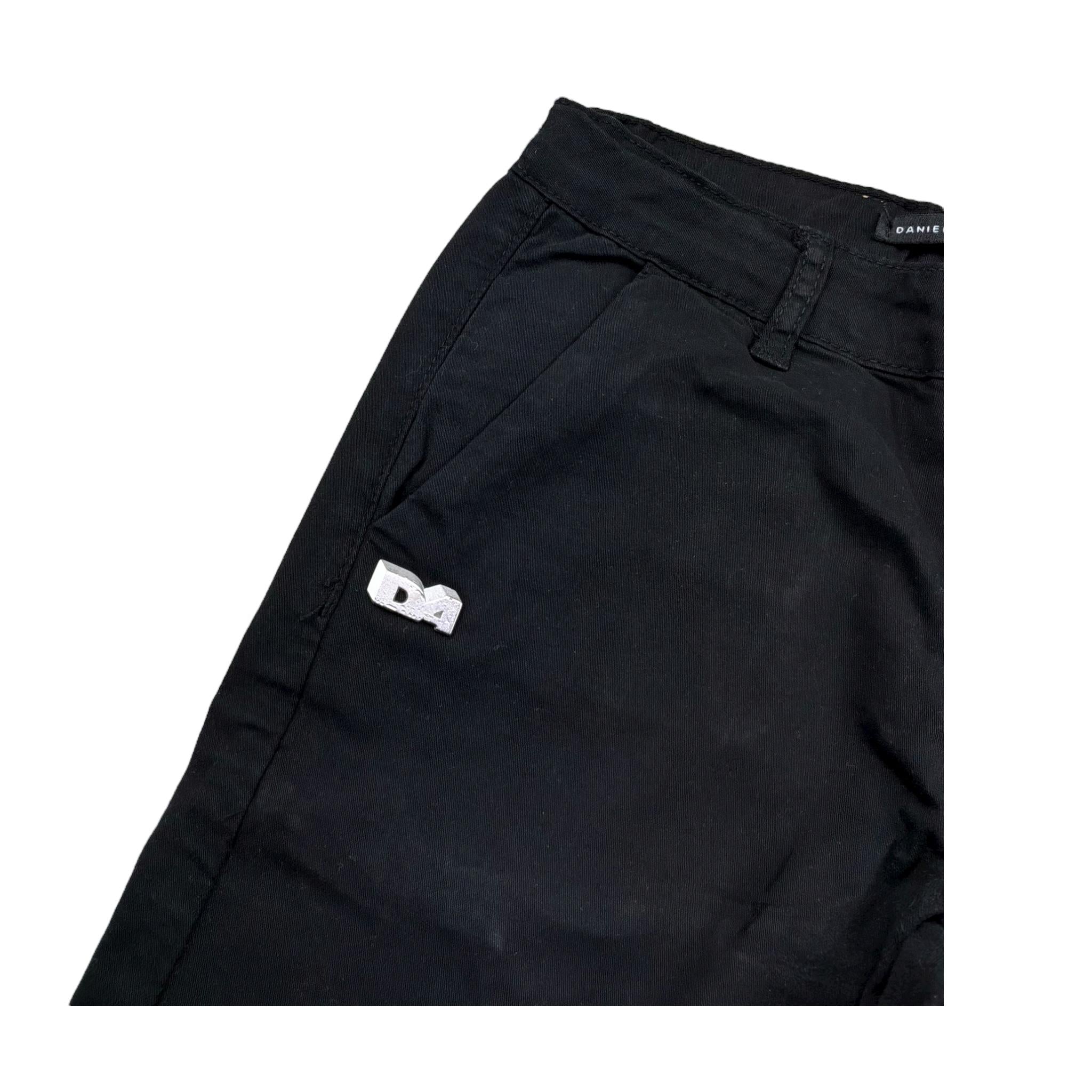 Daniele Alessandrini Bermuda Tinta Unita con Tasche America per Bambino 1236S00253X NERO DANIELE ALESSANDRINI 