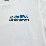 Saint Barth T-Shirt Girocollo Tinta Unita con Stampa per Bambino 00646LL BIANCO SAINT BARTH 