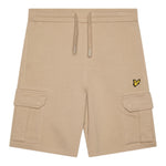 Lyle&Scott Bermuda Tinta Unita con Stampa per Bambino 48742 BEIGE LYLE&SCOTT 