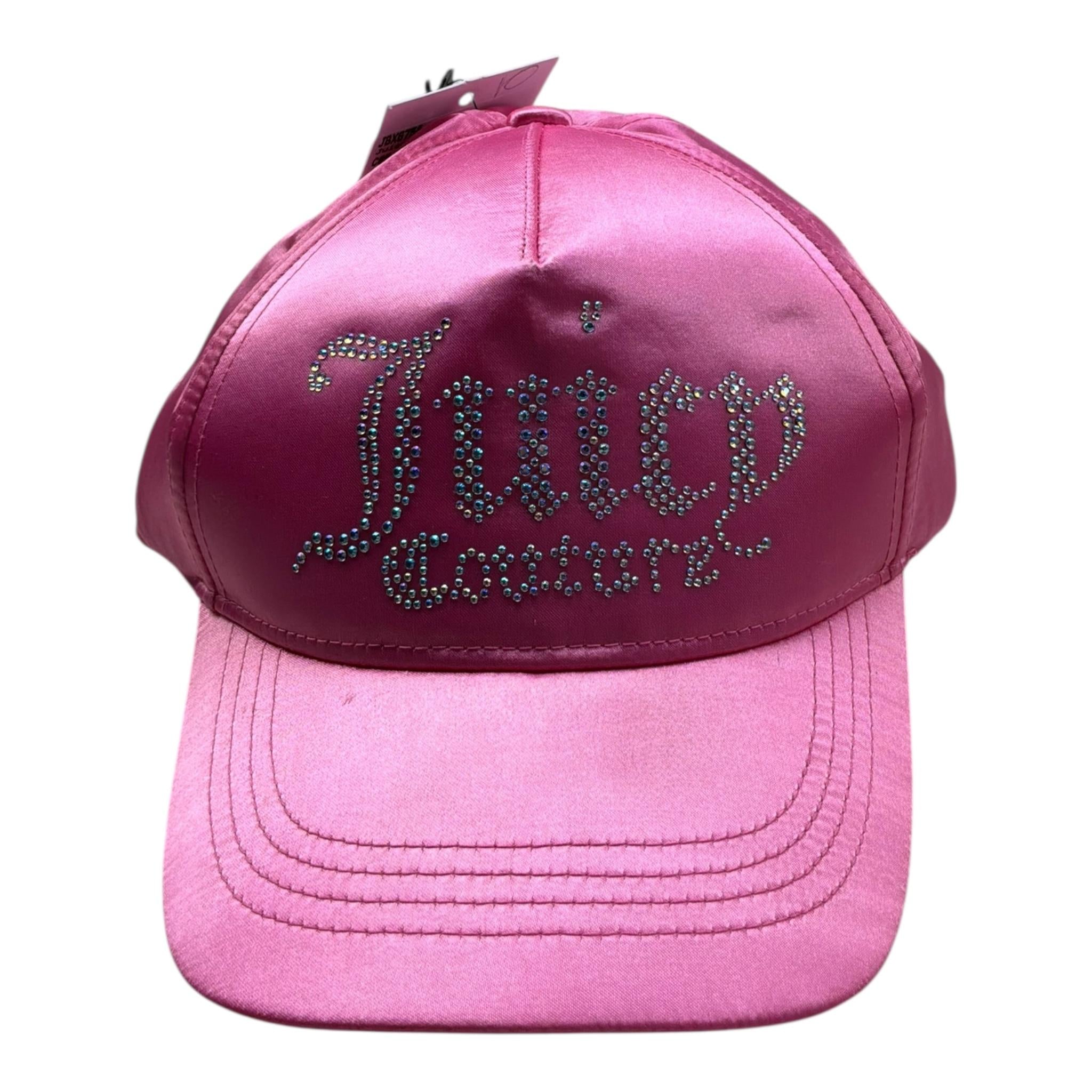 Juicy Couture Cappello Tinta Unita Modello Berretto per Bambina JBX6758 ROSA JUICY COUTURE 