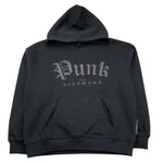 JOHN RICHMOND felpa chiusa con cappuccio tinta unita con stampa Nero per Bambino RBA25021FE NERO JOHN RICHMOND 