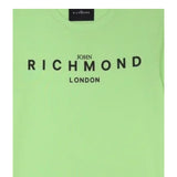 John Richmond Completo 2 Pezzi T-Shirt-Bermuda Bicolore per Bambino RBP25008CJX VERDE JOHN RICHMOND 