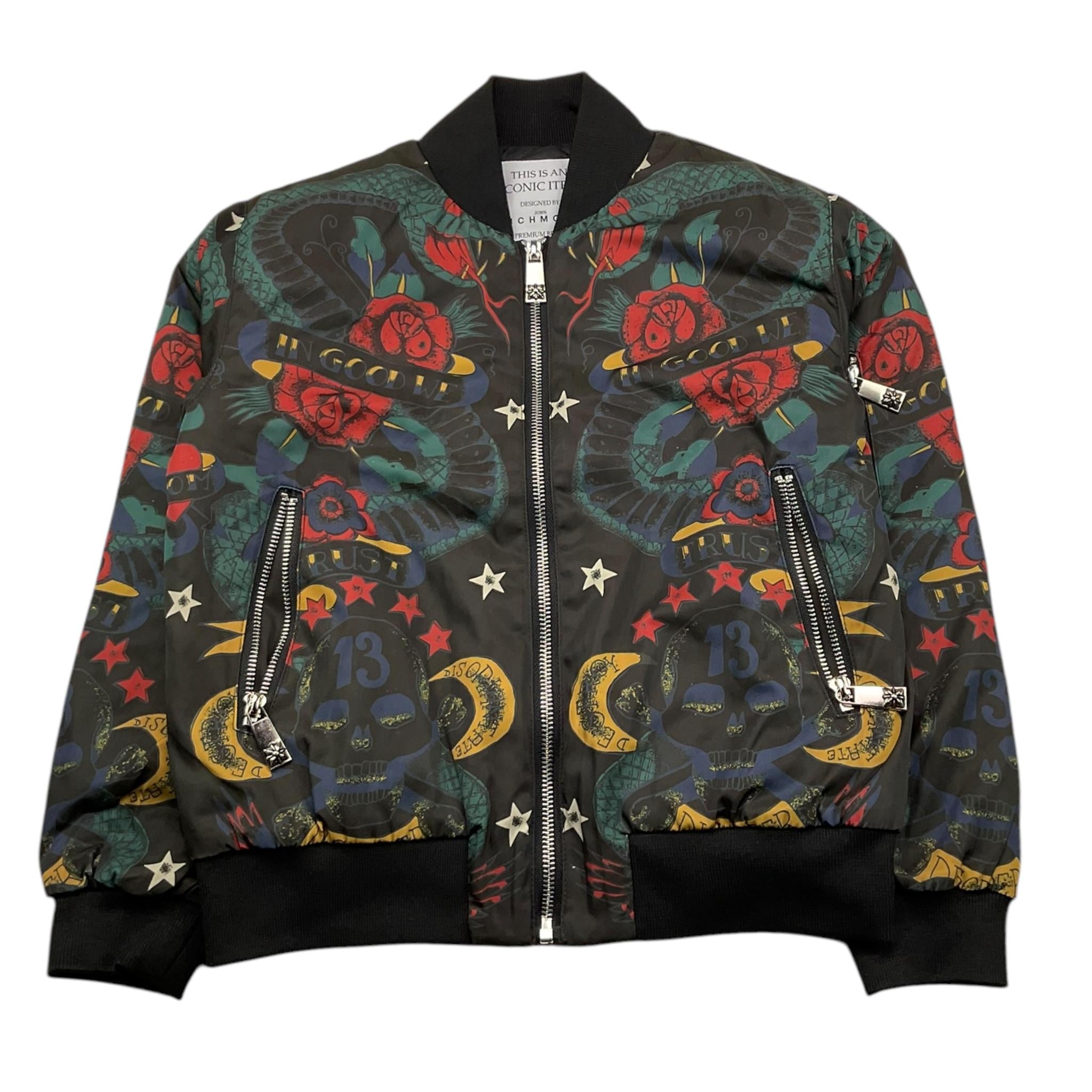 JOHN RICHMOND giubbino tinta unita stampa fantasia Nero per Bambino RBA25166GB NERO JOHN RICHMOND 