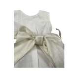 abito cerimonia giromanica tinta unita TM448 BIANCO MAGNIFICA LULU 